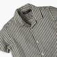 Boys Regular Fit Striped Camp Collar Shirt