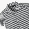 Boys Regular Fit Striped Camp Collar Shirt