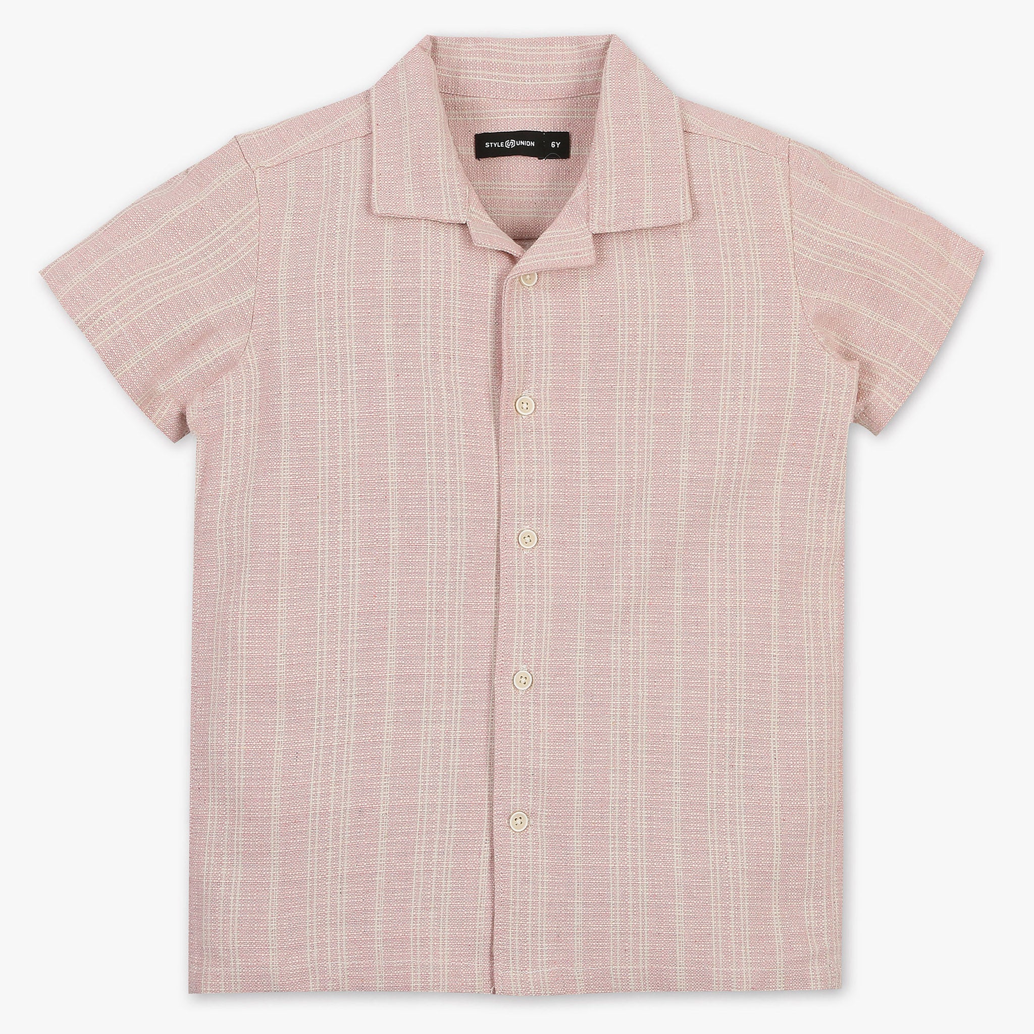 Boys Cotton Fabric Striped Shirt