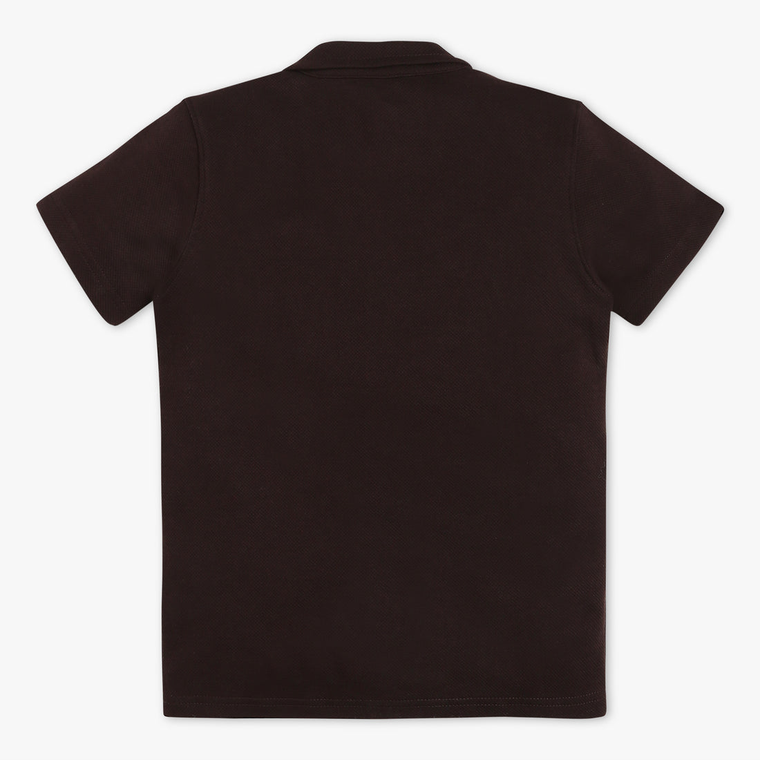 Boys Regular Fit Solid Camp Collar Half Sleeve Shirt