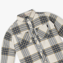 Boys Cotton Checkered Shirt