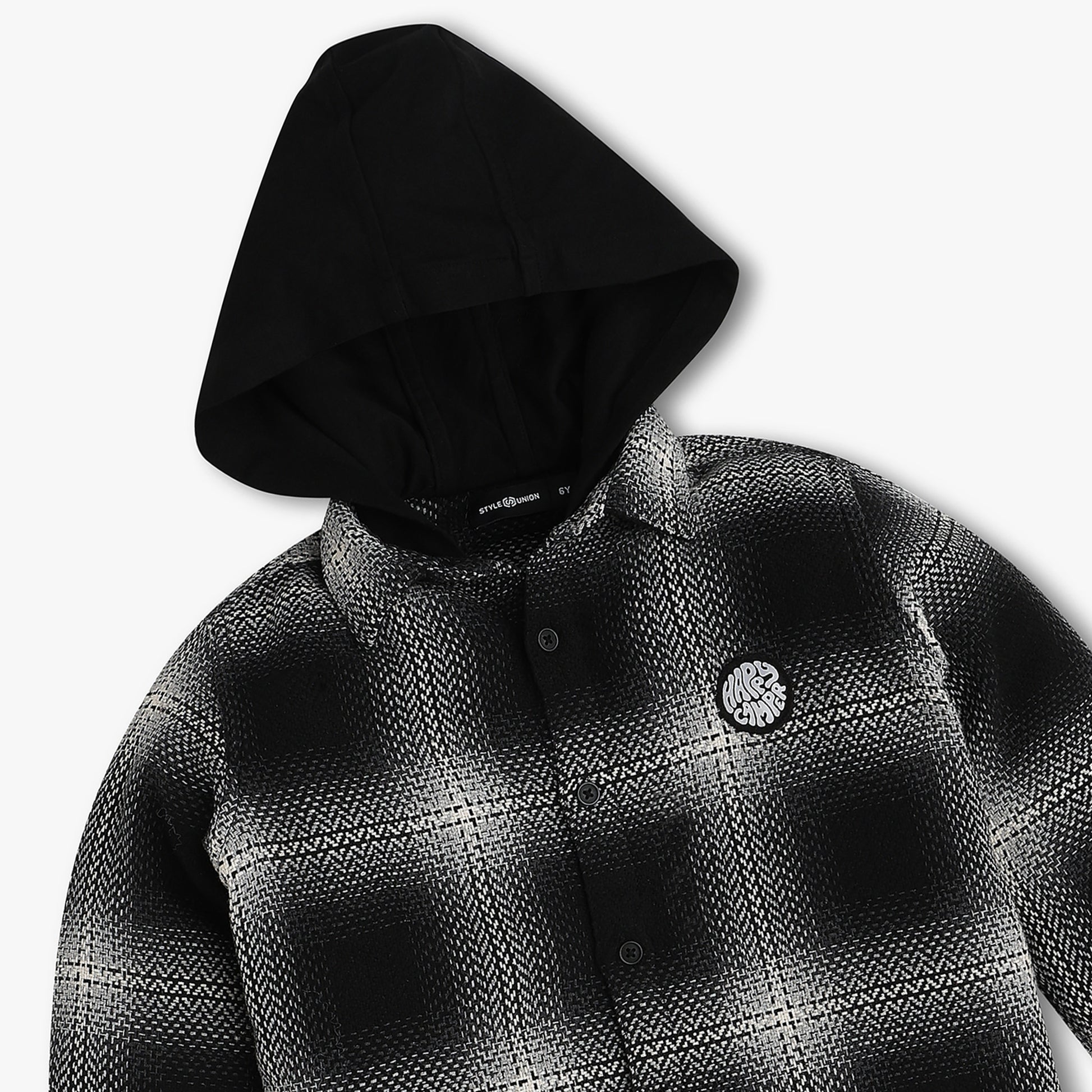 Buy Boys Regular Fit Checkered Full Sleeve Shirt  - Style Union