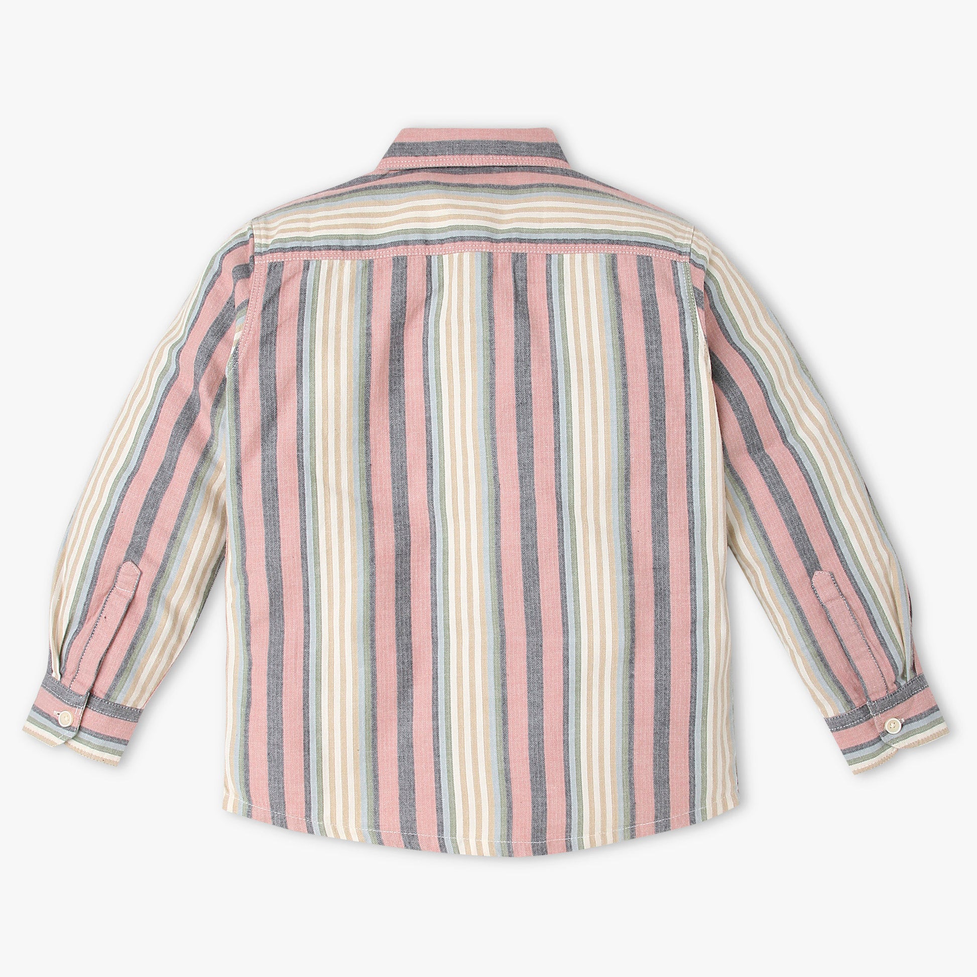 Boys Cotton Checkered Shirt