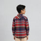 Boys Checkered Woven Shirt