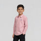 Boys Cotton Oxford Solid Shirt