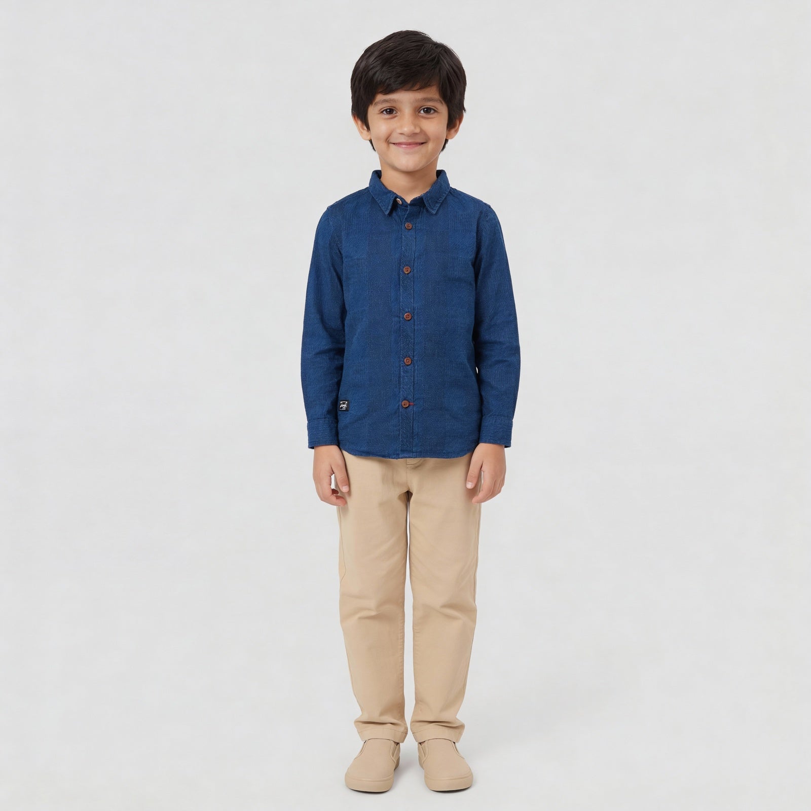 Cotton Solid Full Sleeve Shirt