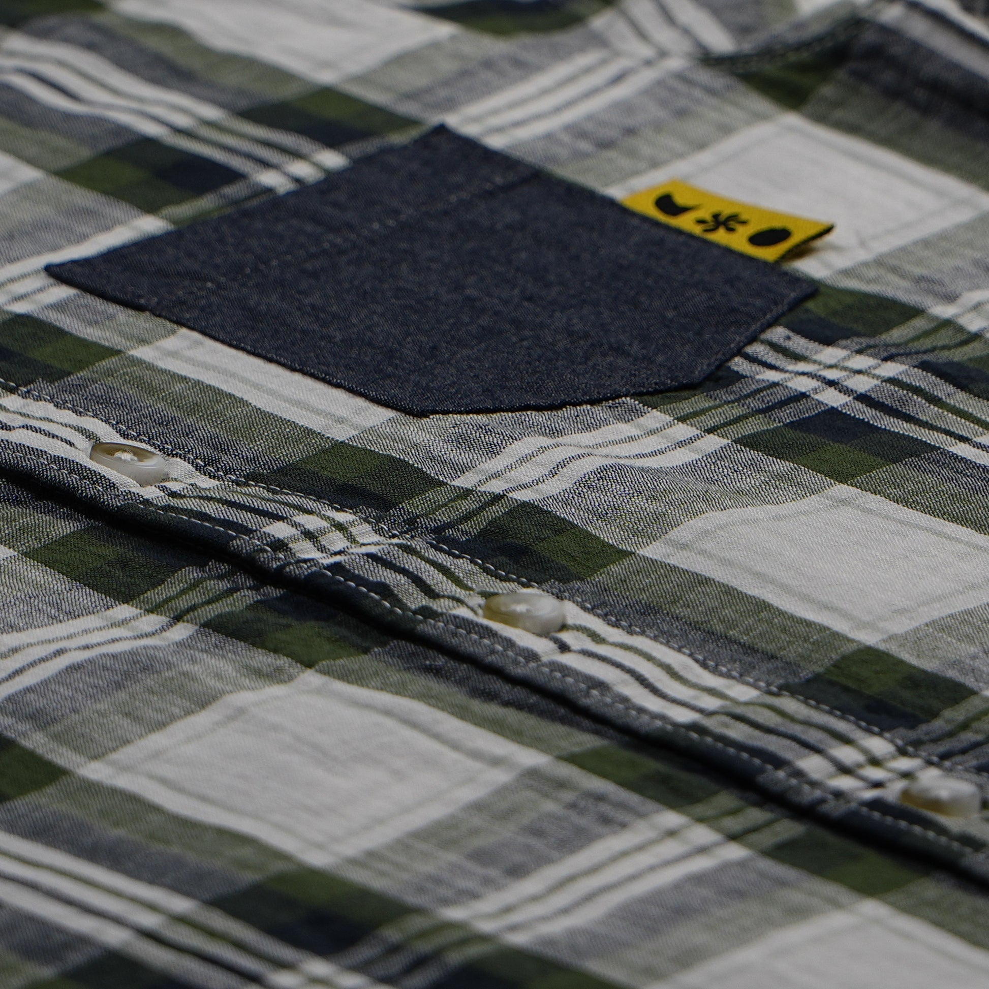 Boys Cotton Checkered Shirt
