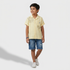 Boys Cotton Embroidered Cuban Shirt
