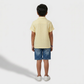 Boys Cotton Embroidered Cuban Shirt