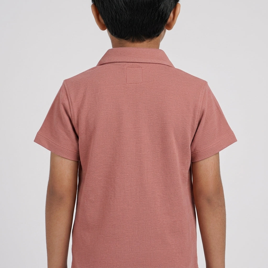 Boys Cotton Structured Shirt