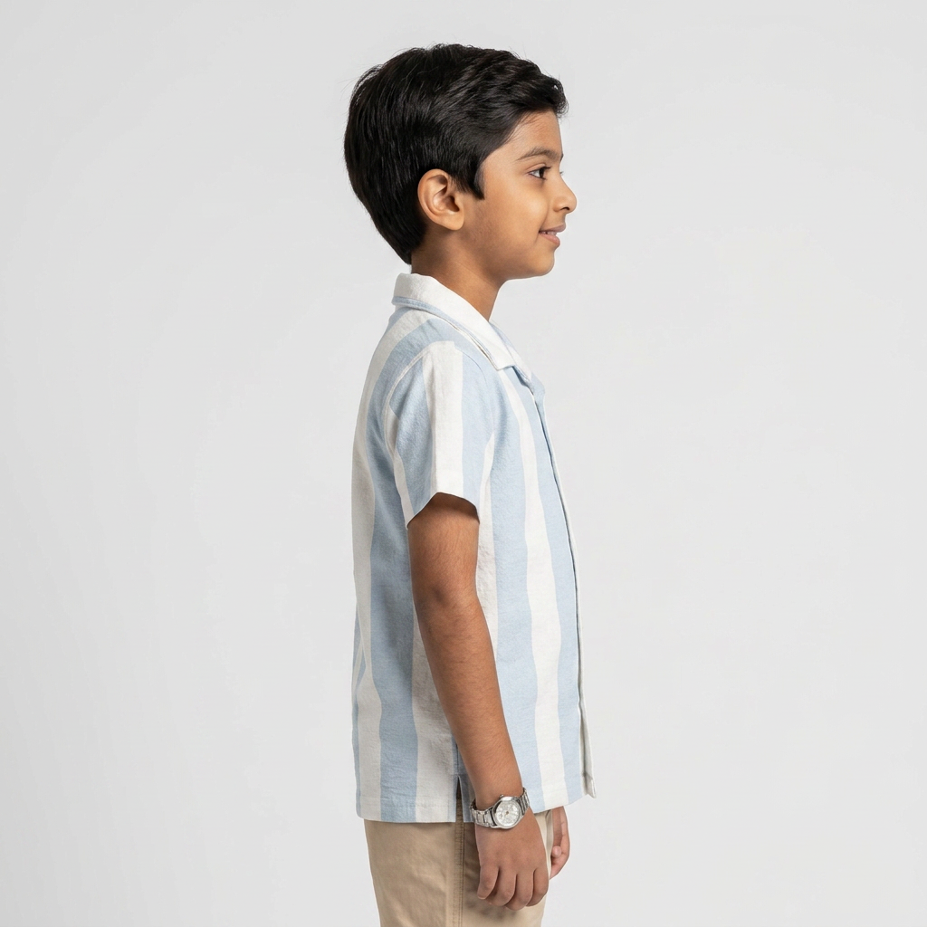 Boys Cotton Printed Shirt