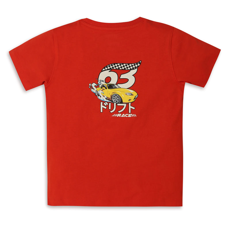 Boys Regular Fit Printed T-Shirt