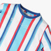 Boys Regular Fit Crew Neck Striped T-Shirt