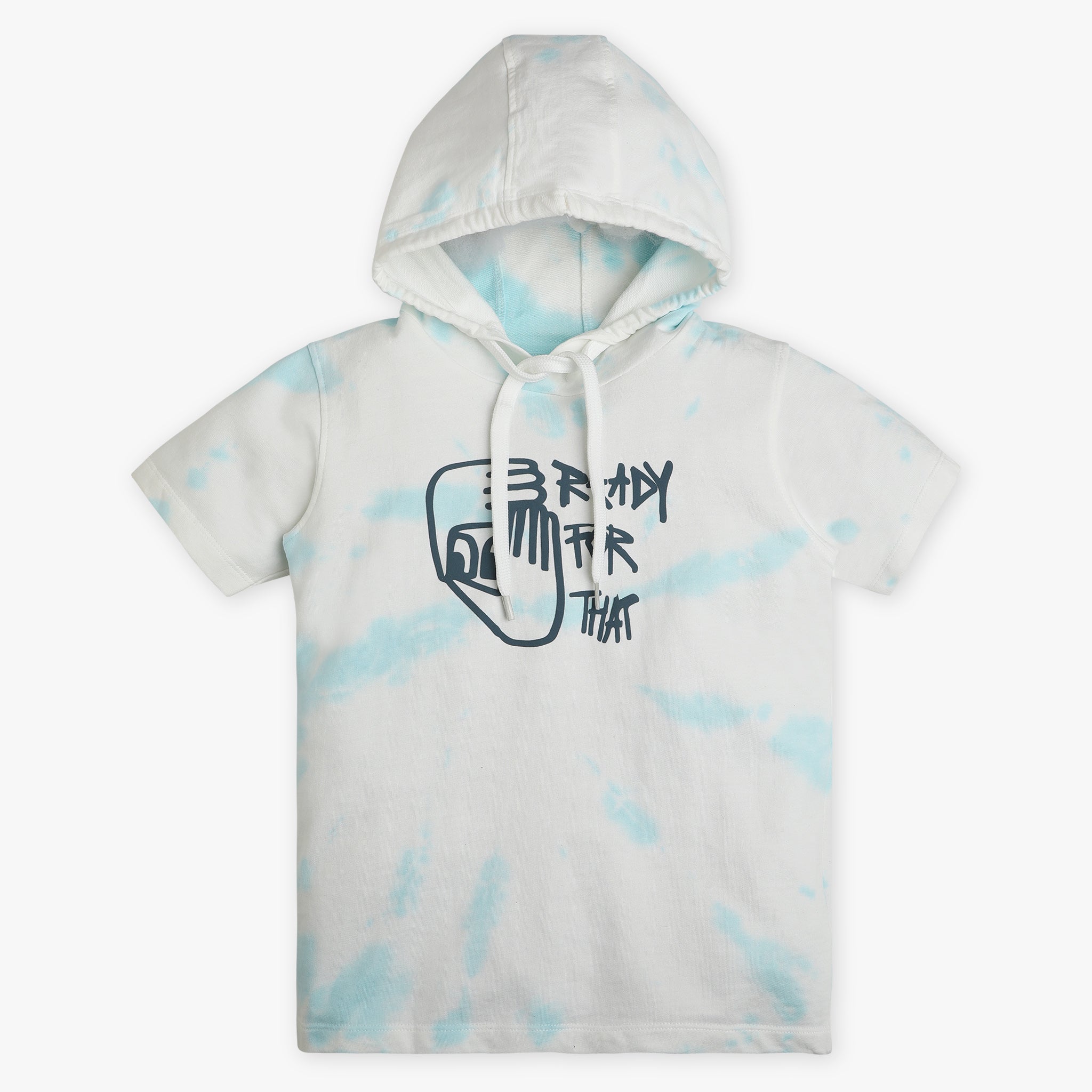 Boys Regular Fit Tie - Dye Crew Neck T-Shirt