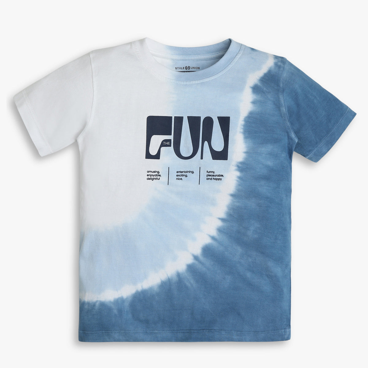 Boys Regular Fit Tie - Dye T-Shirt