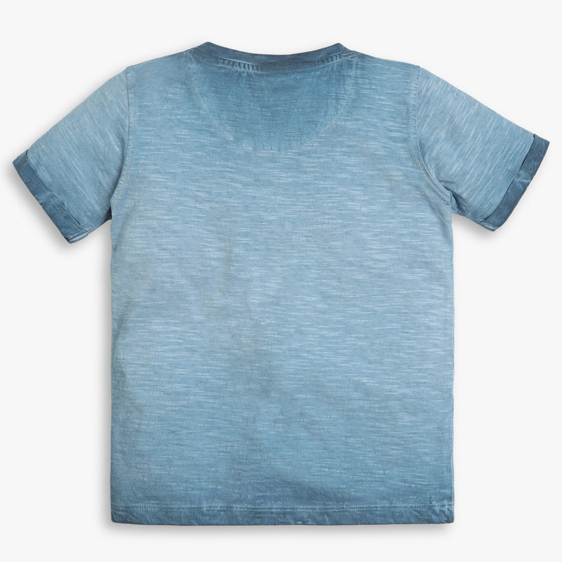 Boys Regular Fit Abstract T-Shirt