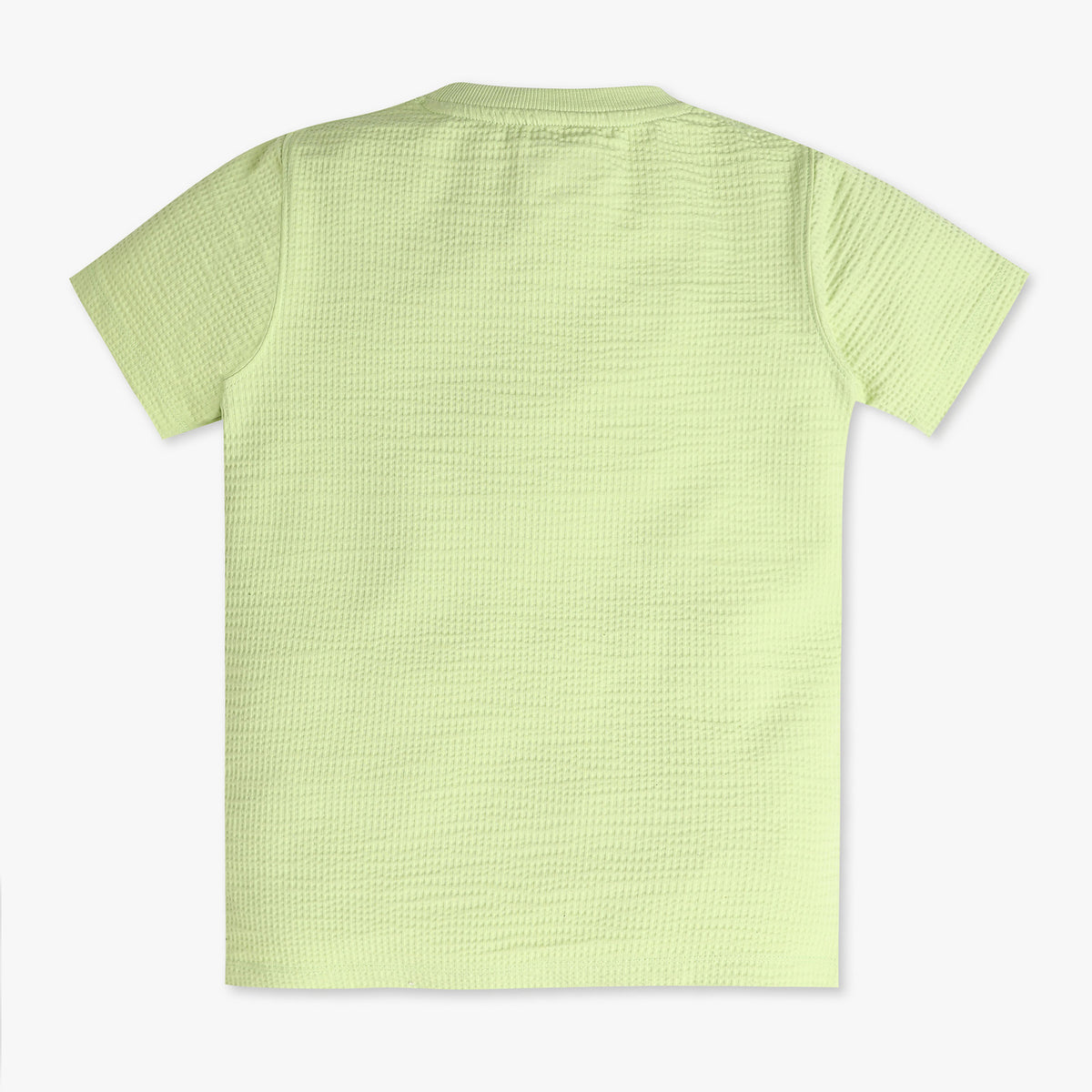 Boys Crew Neck Structured T-Shirt