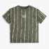 Boys Striped Crew Neck Weekend T-Shirt