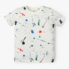 Boys All Over Print Crew Neck T-Shirt