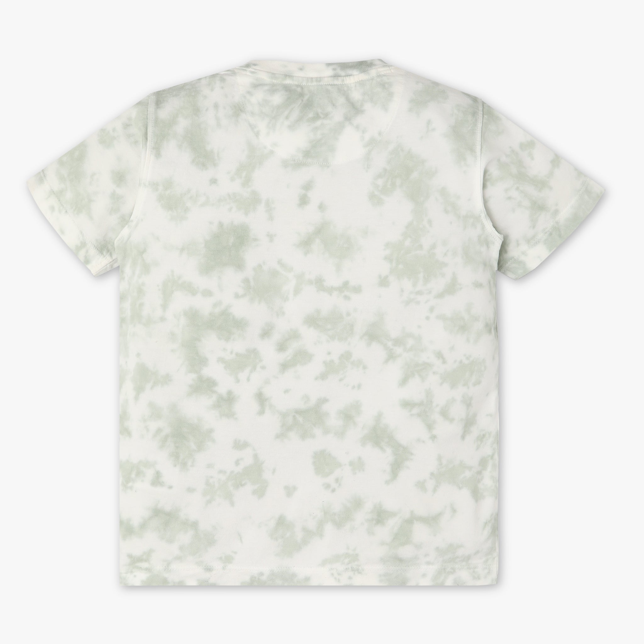 Boys Regular Fit Tie - Dye Crew Neck Half Sleeve T-Shirt