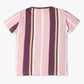 Boys Oversize Striped Crew Neck Half Sleeve T-Shirt