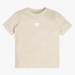 Boys Solid Crew Neck T-Shirt