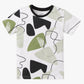 Boys Crew Neck All Over Printed Unisett T-Shirt