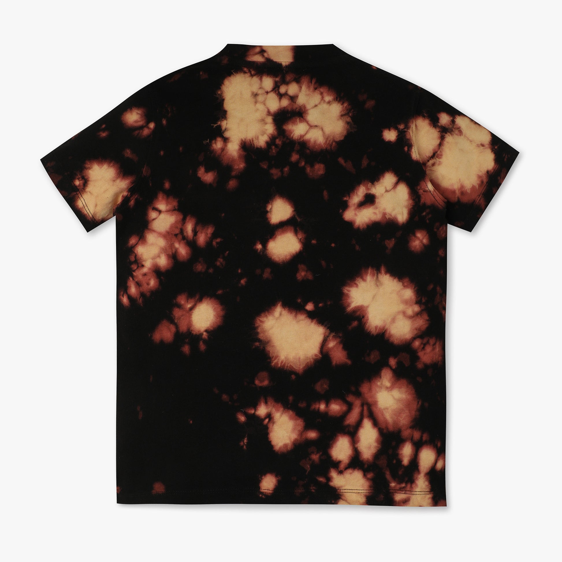 Boys Regular Fit Tie - Dye Crew Neck Half Sleeve T-Shirt