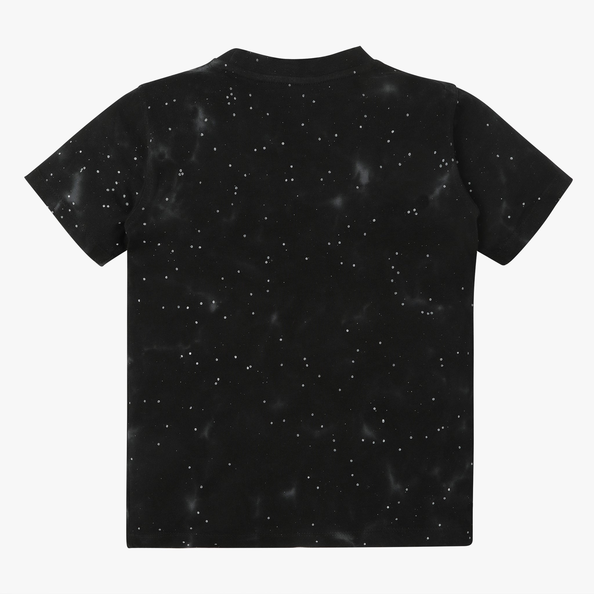 Boys Regular Fit Tie - Dye Crew Neck Half Sleeve T-Shirt