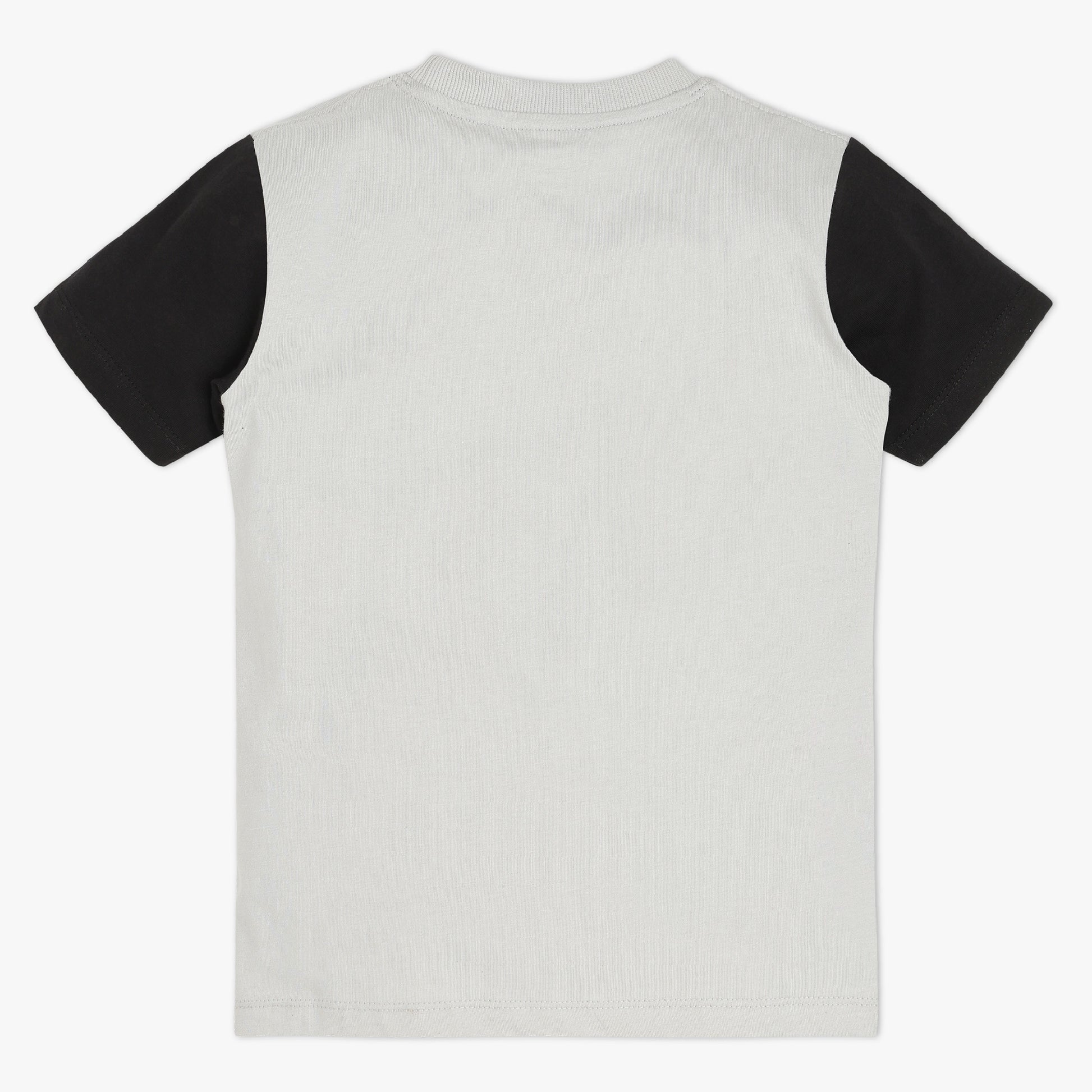 Boys Crew Neck Cut And Sew Weekend T-Shirt