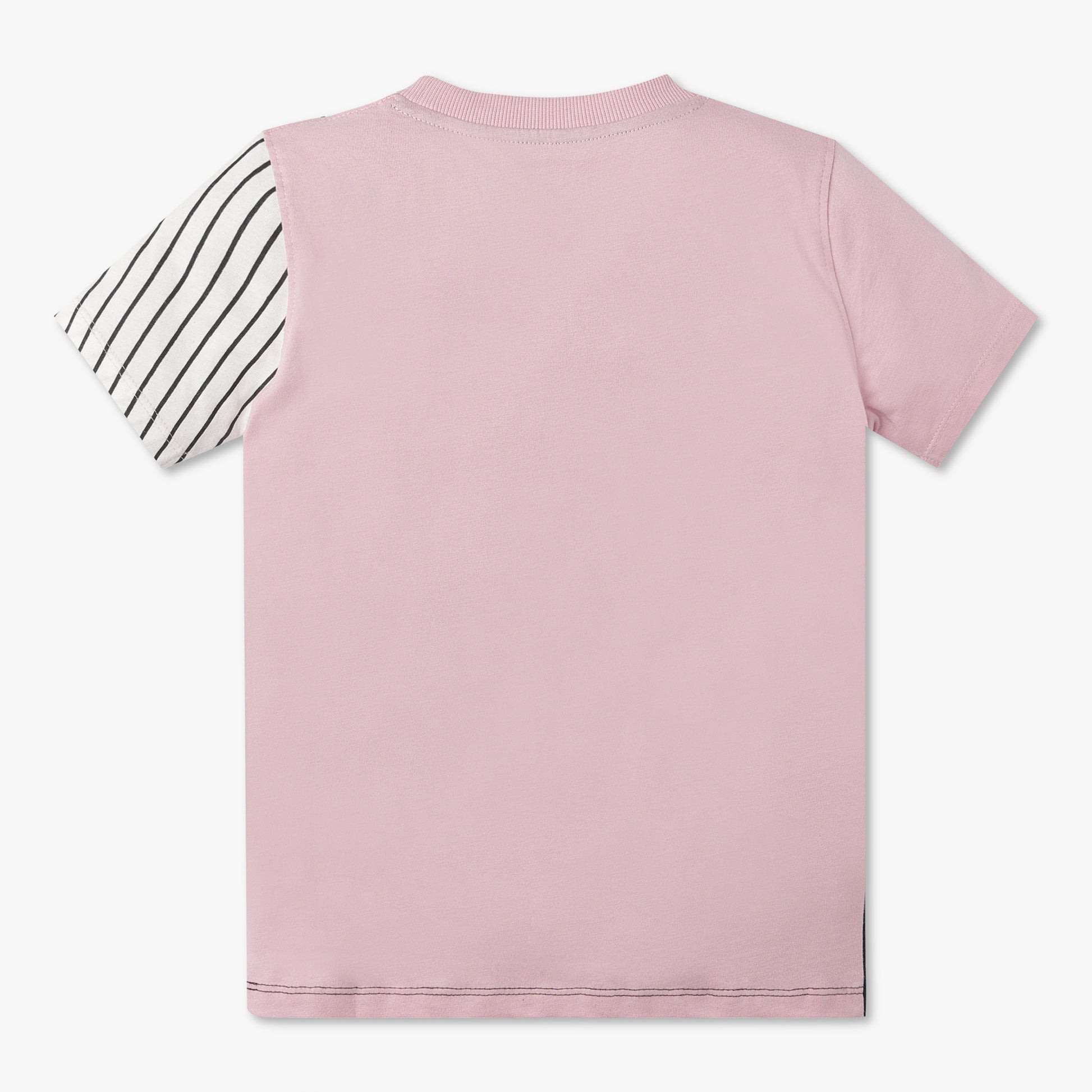 Boys Crew Neck Cut And Sew Weekend T-Shirt