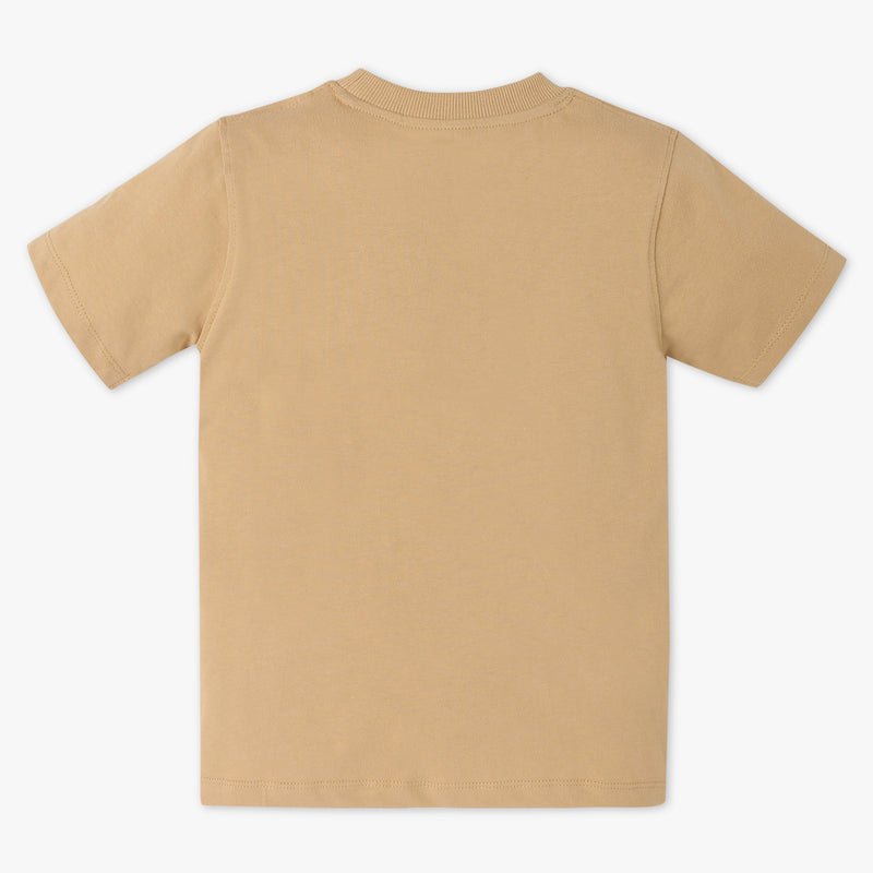 Boys Crew Neck Printed Weekend T-Shirt