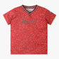 Boys V-Neck Printed Sublimation Move T-Shirt