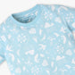 Boys Crew Neck All Over Printed T-Shirt