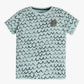 Boys Printed Crew Neck T-Shirt