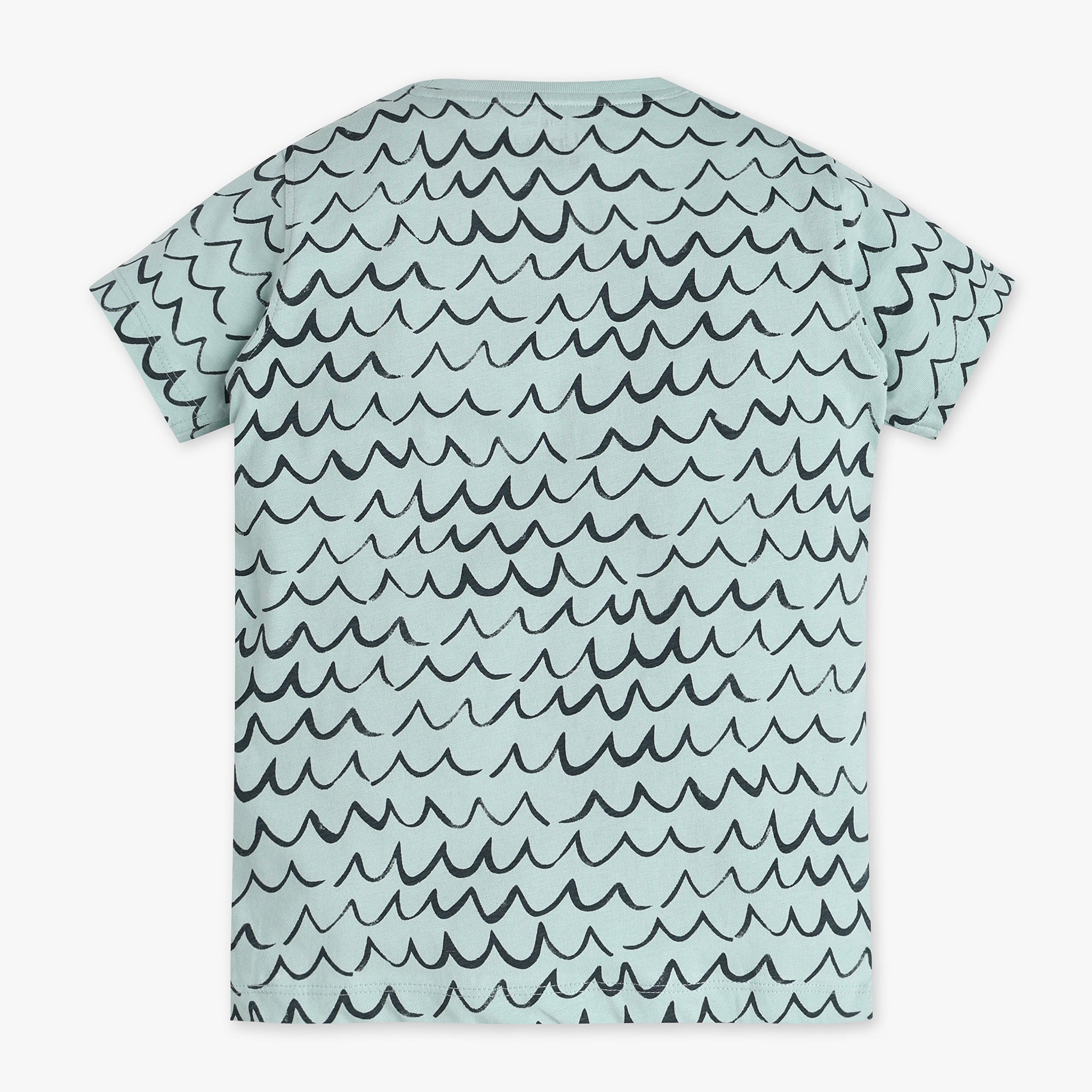 Boys Printed Crew Neck T-Shirt