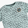 Boys Printed Crew Neck T-Shirt