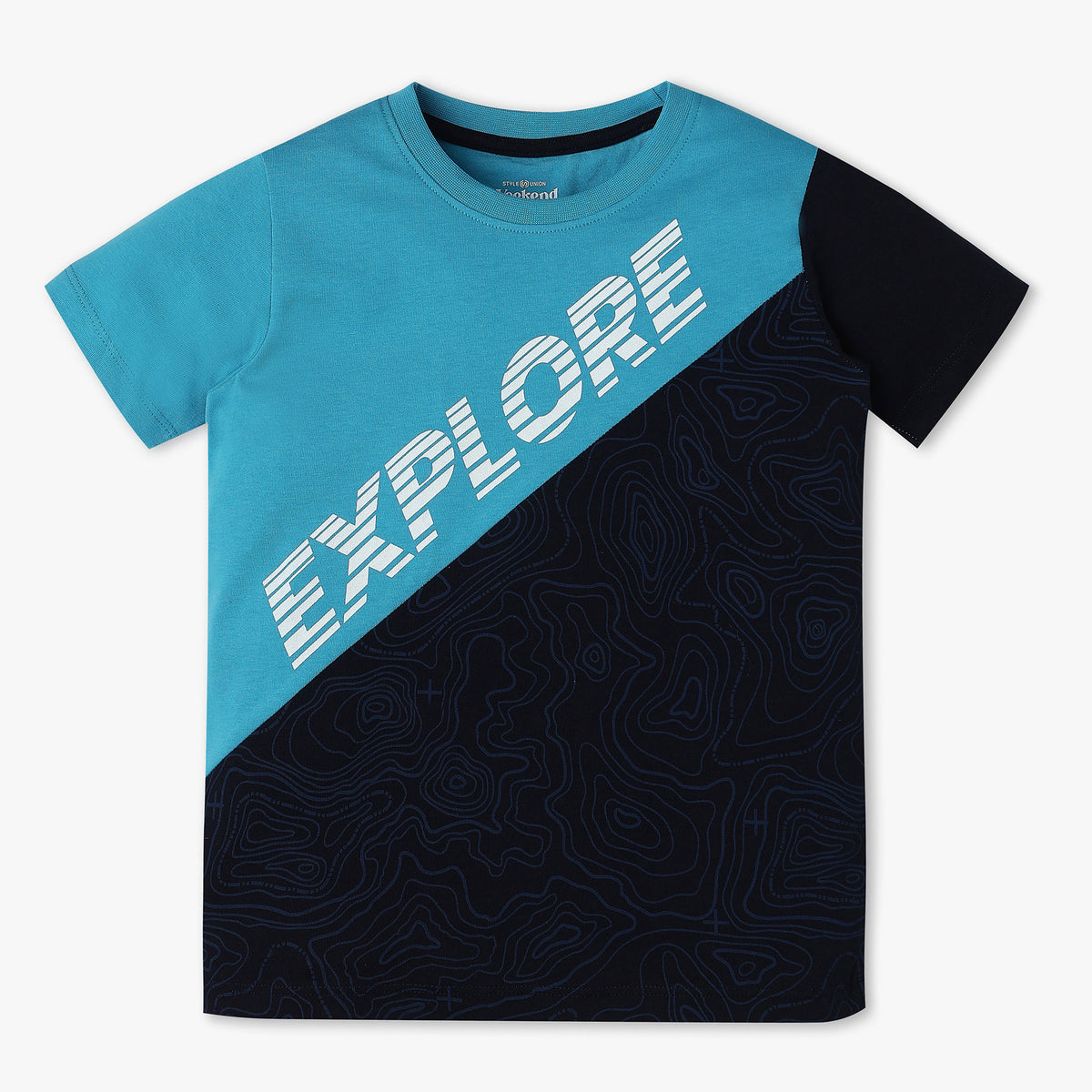 Boys Single Jersey Bio Wash Weekend T-Shirt