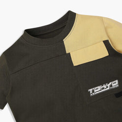 Boys Cotton Crew Neck Weekend T-Shirt