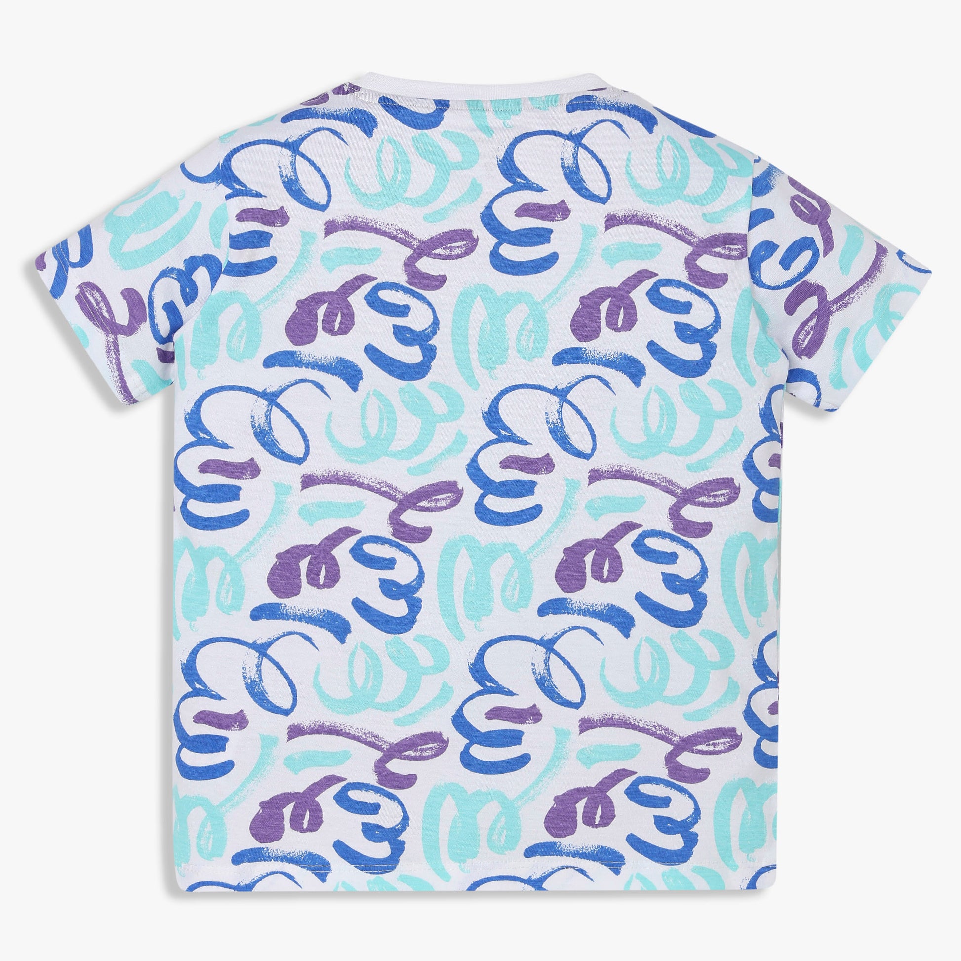 Boys Cotton Crew Neck Weekend T-Shirt