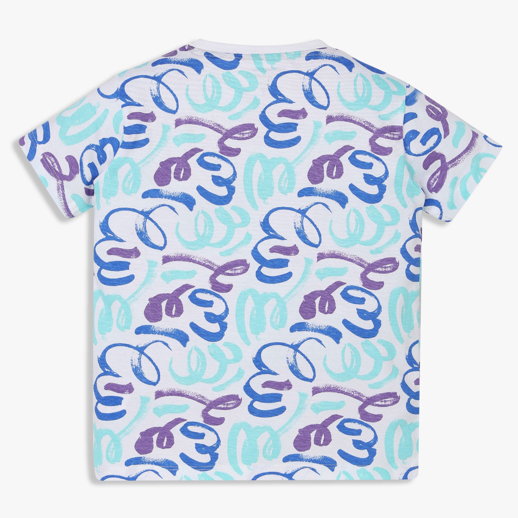 Boys Cotton Crew Neck Weekend T-Shirt