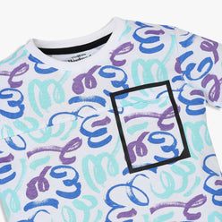 Boys Cotton Crew Neck Weekend T-Shirt