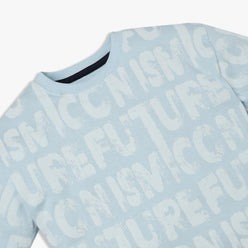 Boys Cotton Crew Neck Weekend T-Shirt