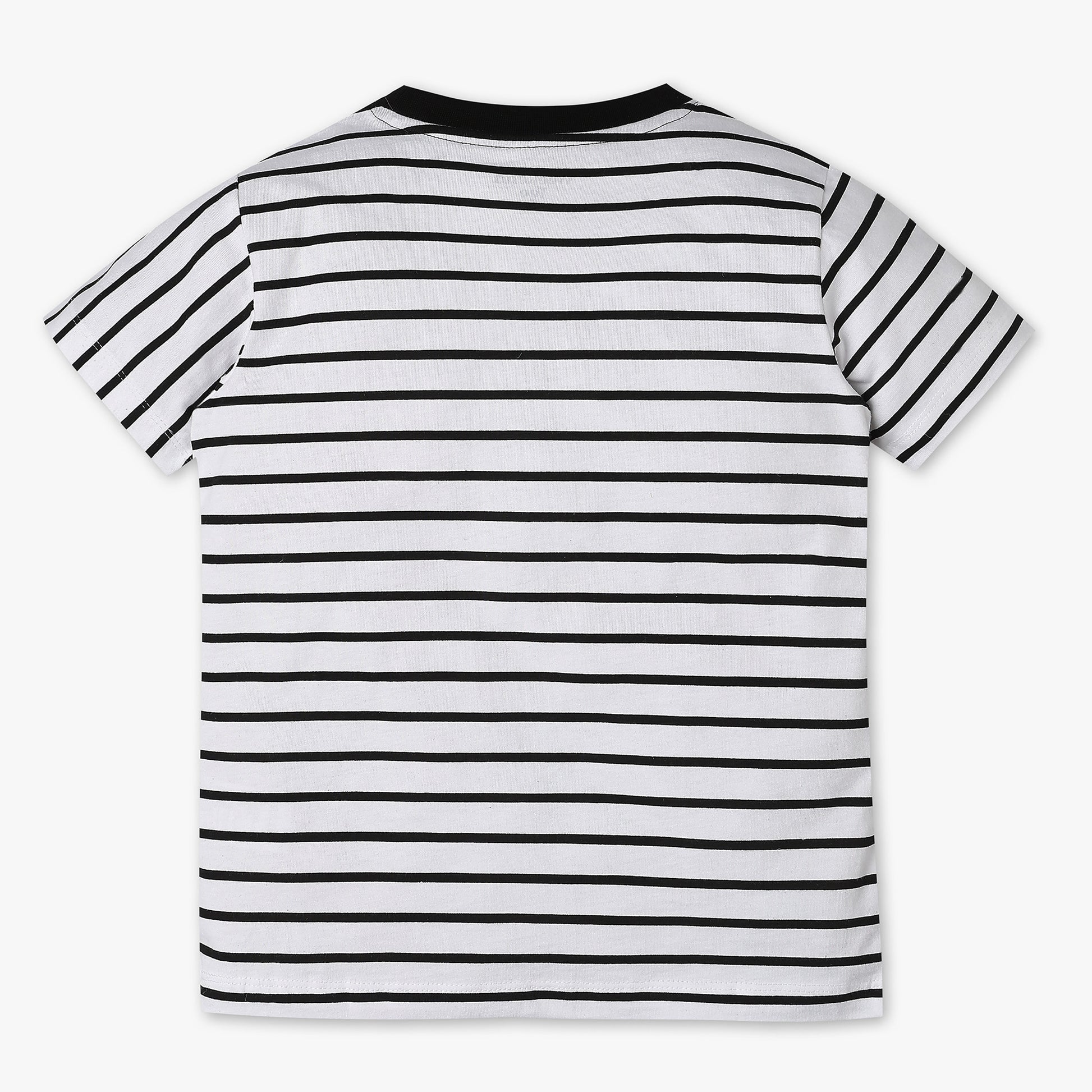 Boys Single Jersey Striped Weekend T-Shirt