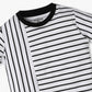 Boys Single Jersey Striped Weekend T-Shirt