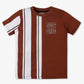 Boys Single Jersey Striped Weekend T-Shirt