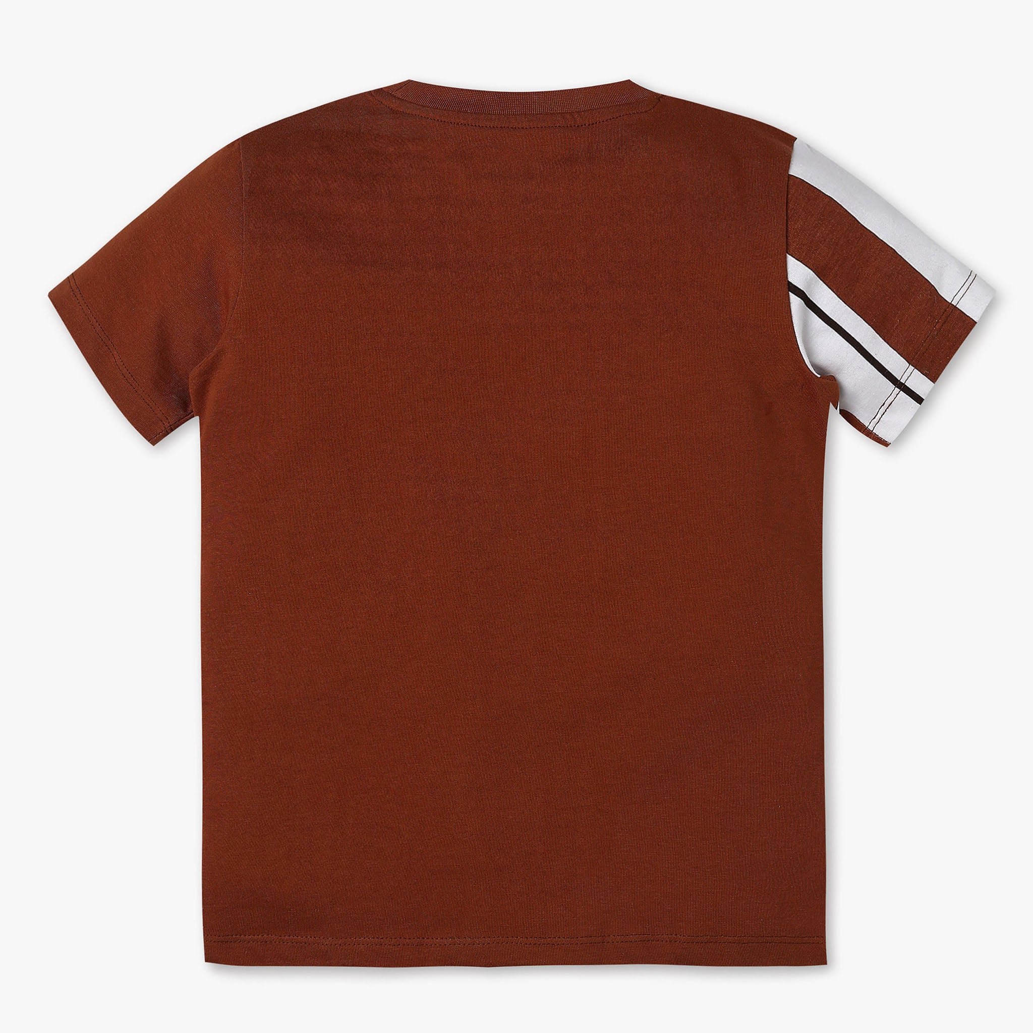 Boys Single Jersey Striped Weekend T-Shirt