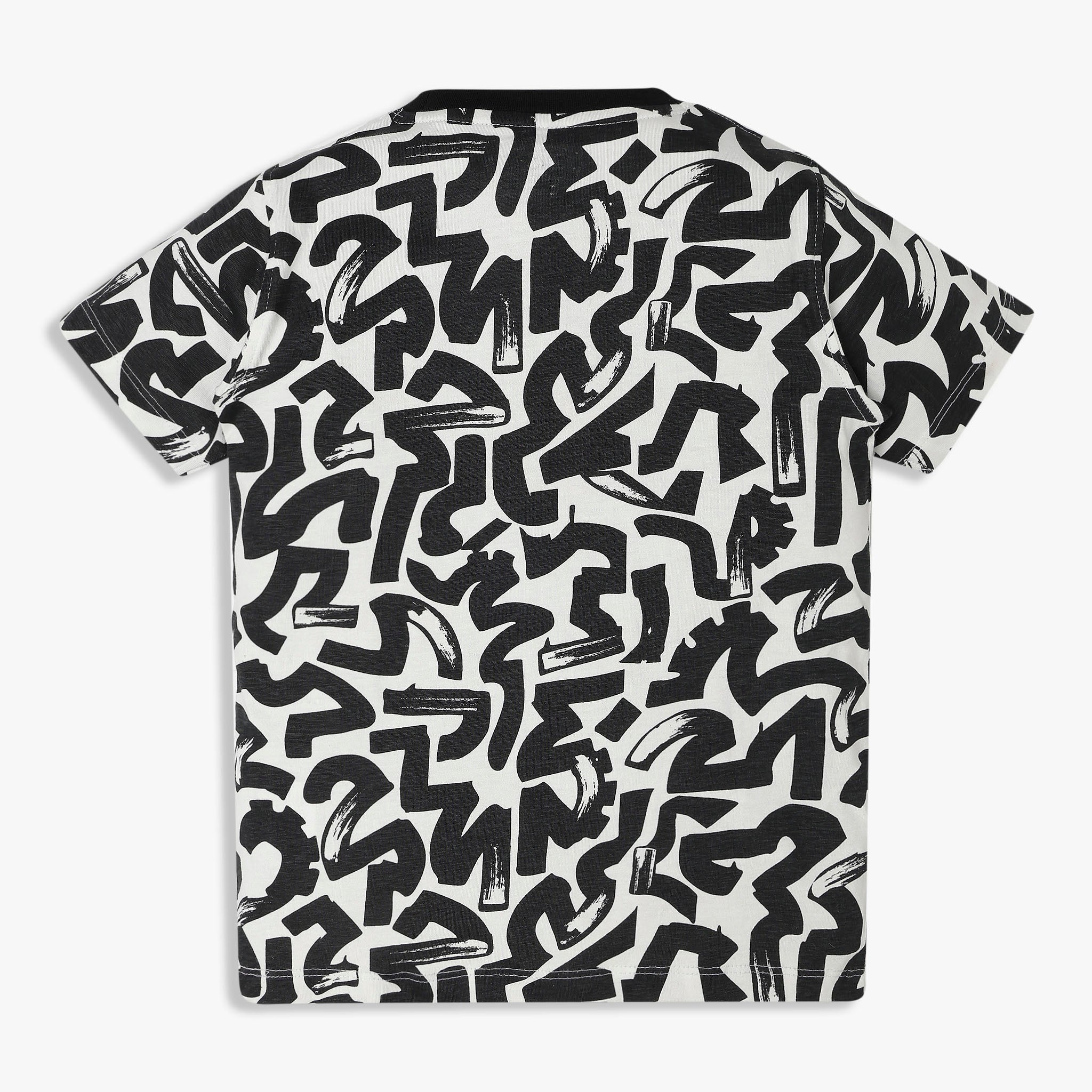 Boys Cotton Crew Neck Weekend T-Shirt