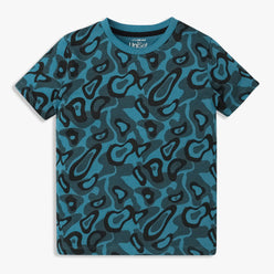 Boys Cotton Crew Neck Weekend T-Shirt