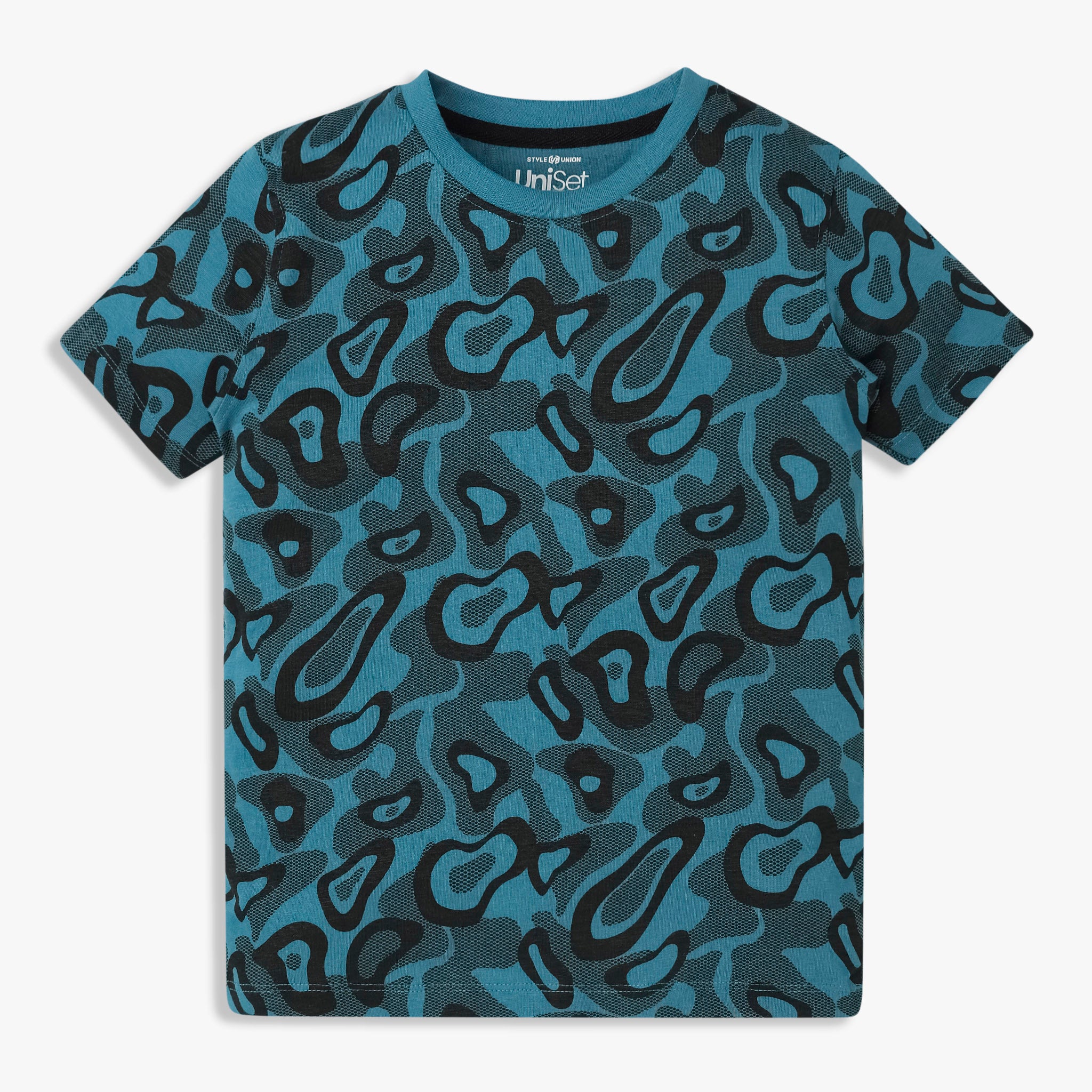 Boys Cotton Crew Neck Weekend T-Shirt